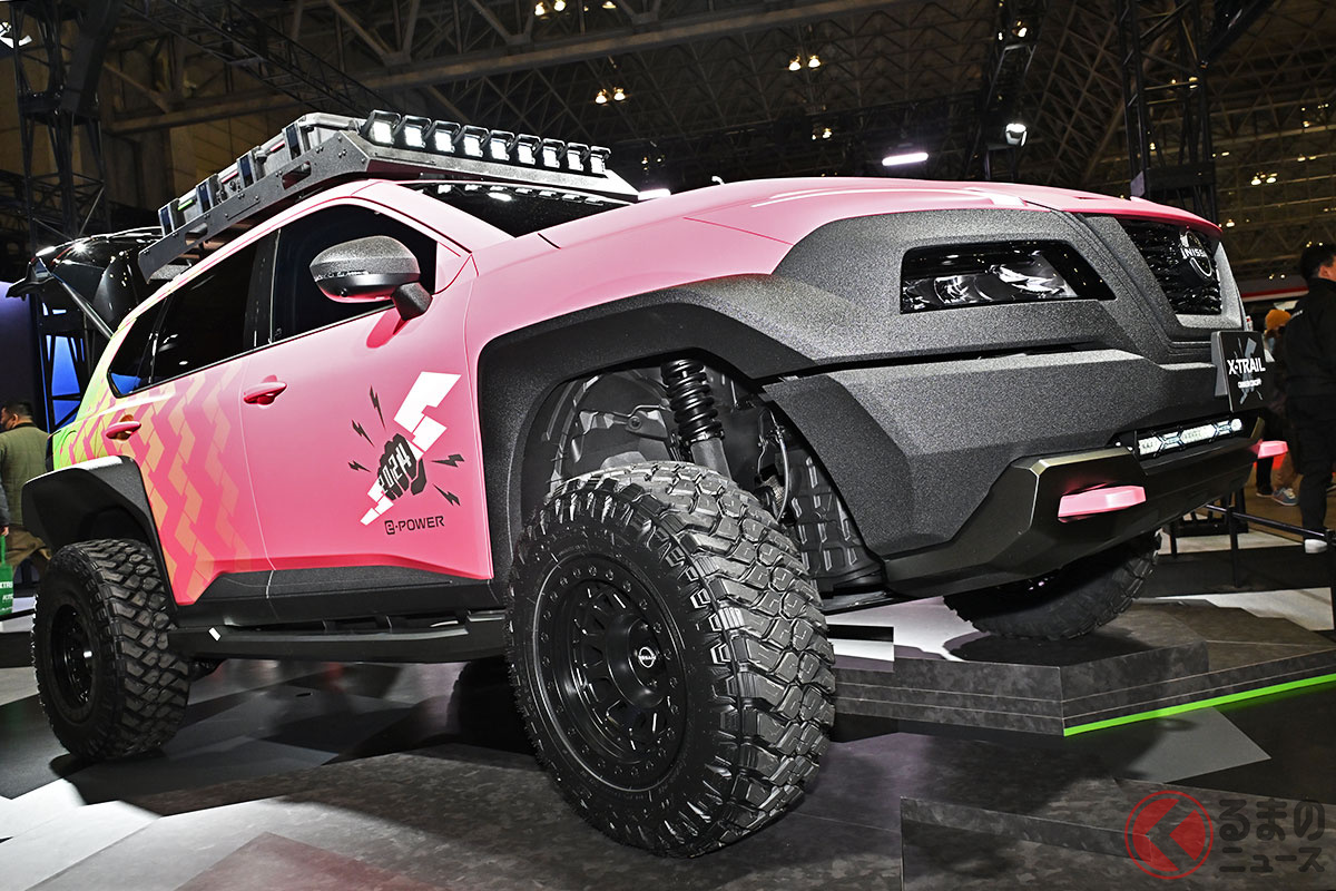 日産「X-TRAIL CRAWLER CONCEPT(エクストレイル クローラー コンセプト)」
