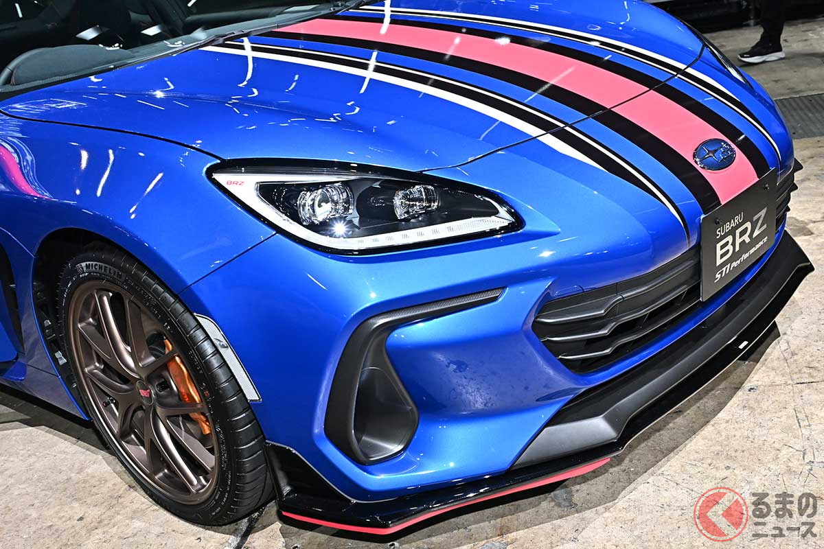 ド派手なカスタムが施されたスバル「BRZ STIパフォーマンス」