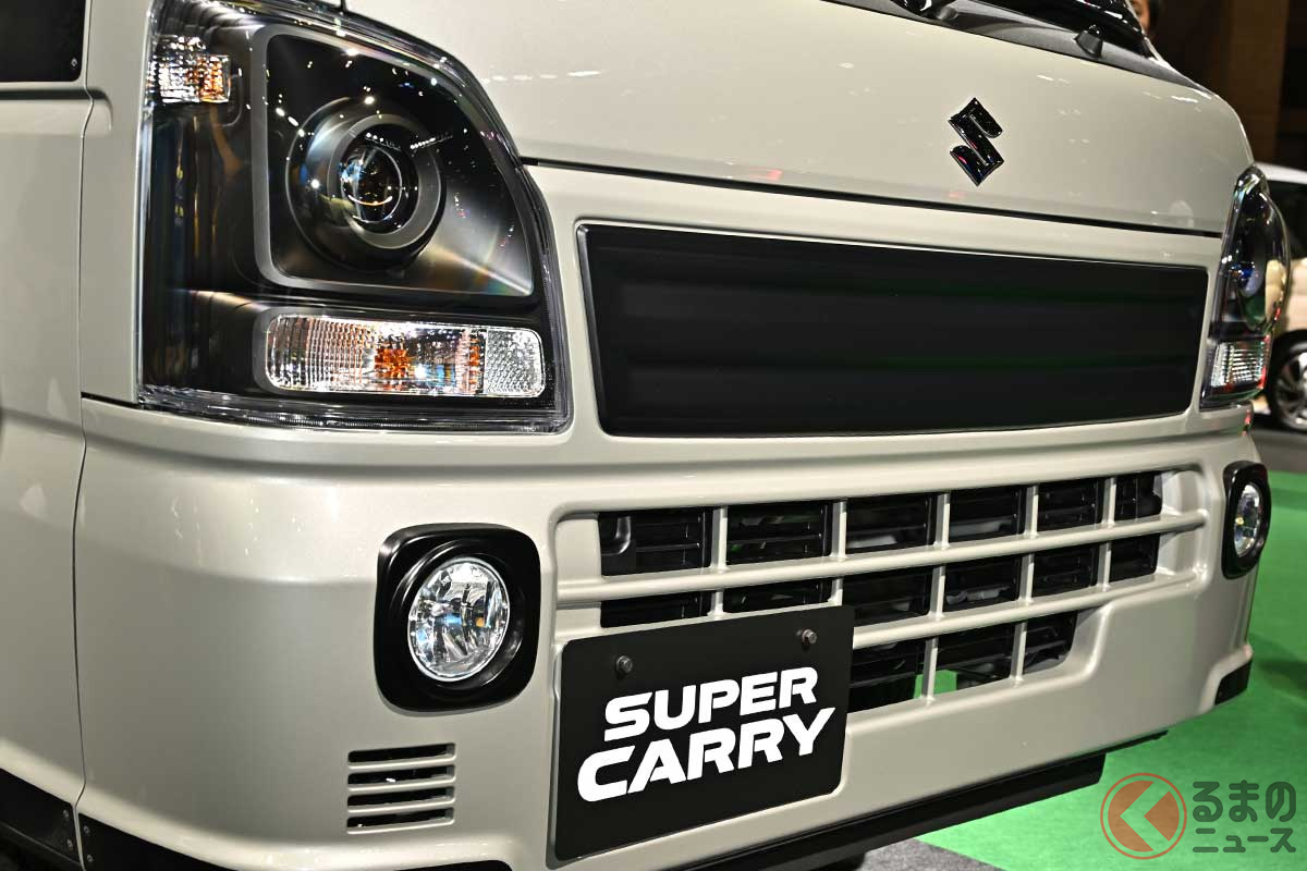 タフな黒顔軽トラ「スーパーキャリイ Xリミテッド」