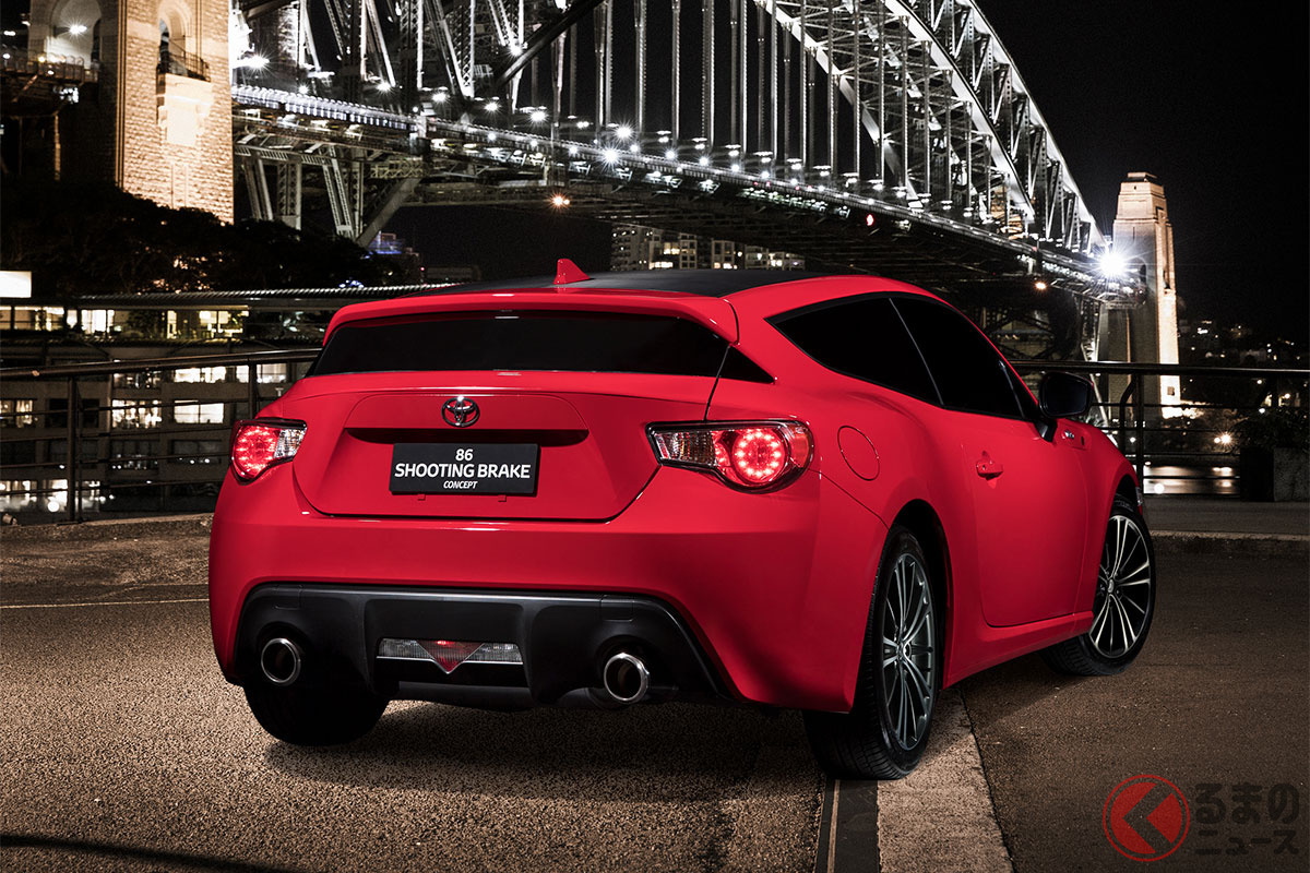 、86をベースにした「86 SHOOTING BRAKE CONCEPT(シューティングブレーク コンセプト)」