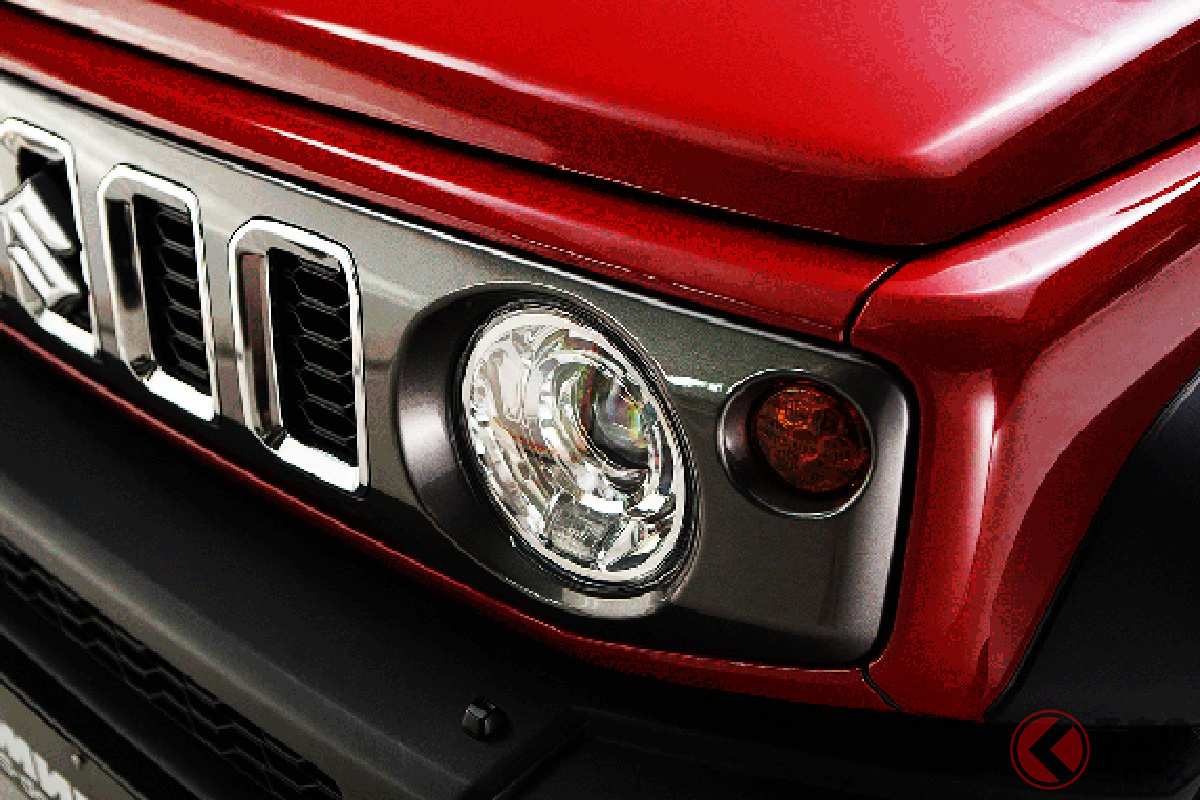 まさか… 日本で「ジムニー5ドア」が初めて実車公開された