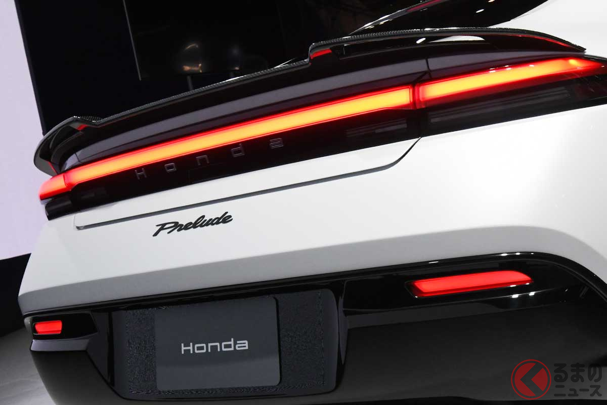 ホンダがジャパンモビリティショーでお披露目した「プレリュードコンセプト」