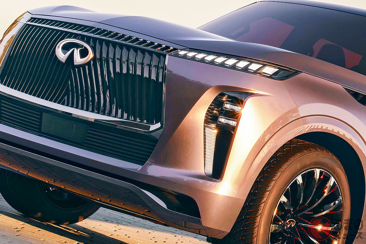 和テイストがめちゃカッコいい! インフィニティのフラッグシップSUVコンセプト「QXモノグラフ」