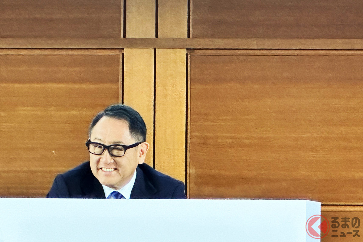 マスタードライバー制度を提案する豊田章男会長