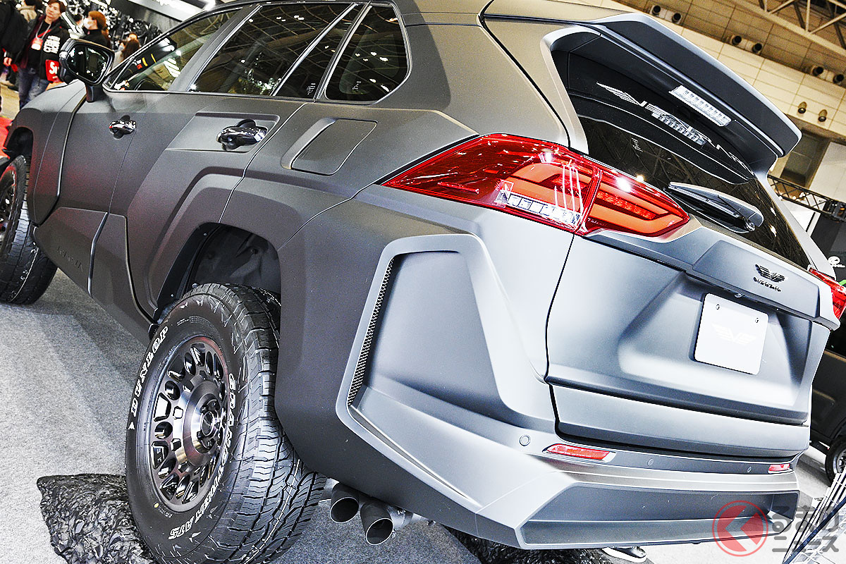 迫力がスゴイ! 他のカスタムカーとは一線を画す世界観で圧倒するVRARVA(ブラーバ)「MARS(マーズ)」