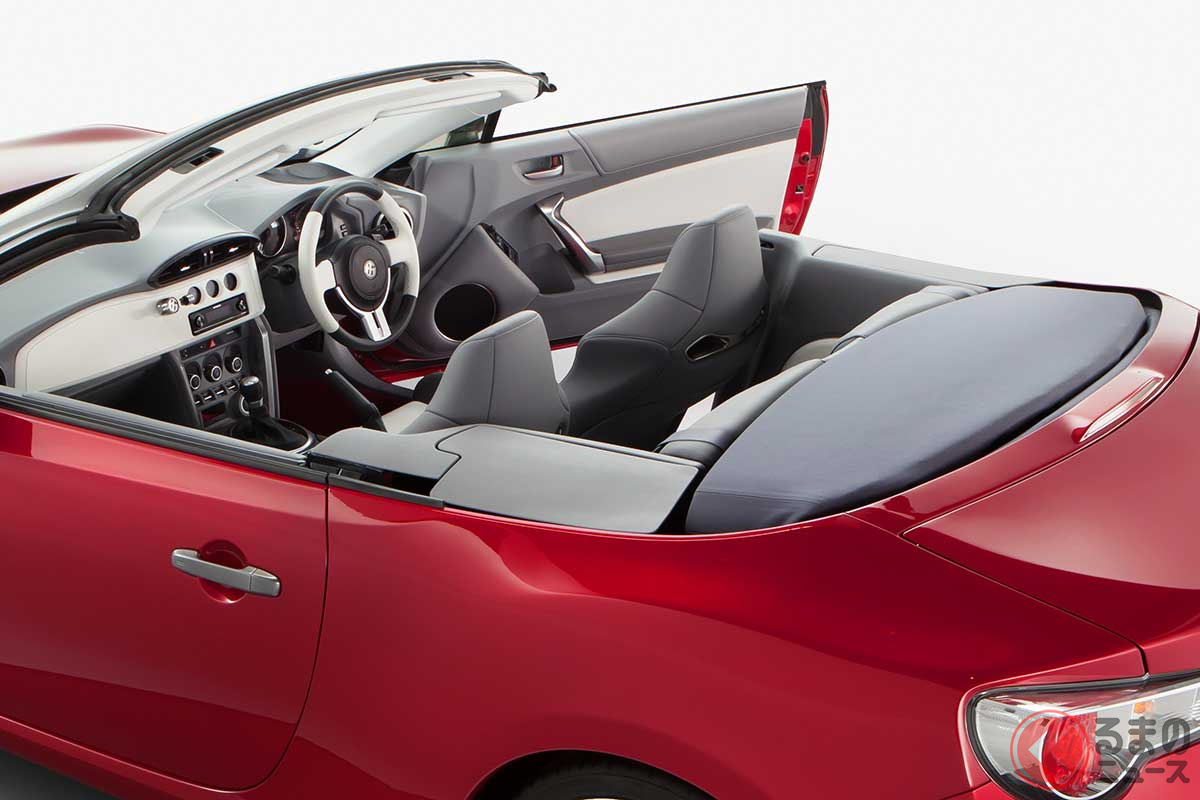 コンバーチブル化を実現したトヨタ「FT-86 オープンコンセプト」