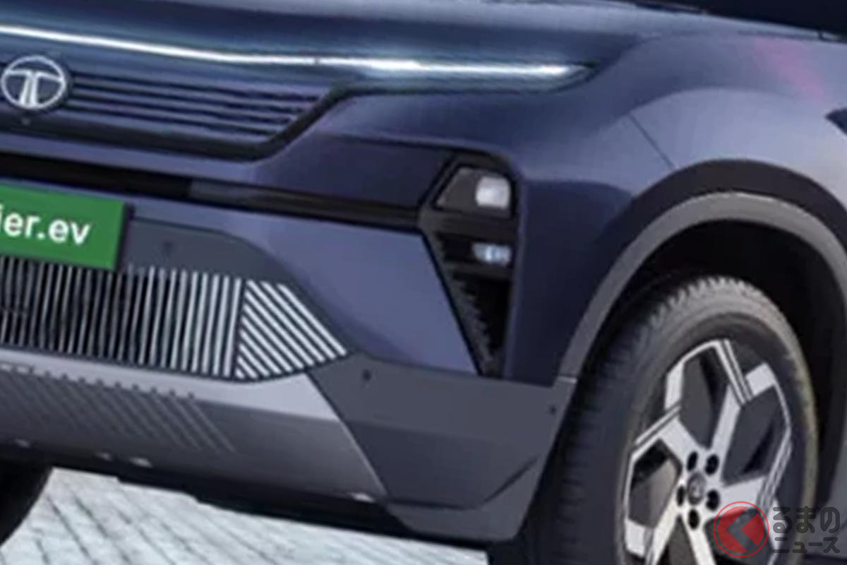 トヨタの「ハリアー」じゃない! タタの「ハリアー」にEVモデル登場!