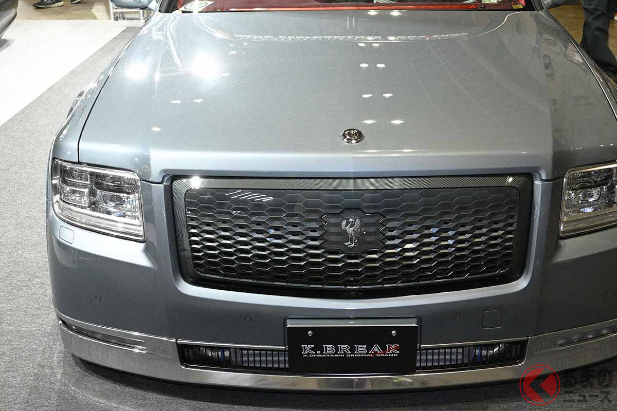 新グリルを採用した「新型セルチュリー」(東京オートサロン2024)