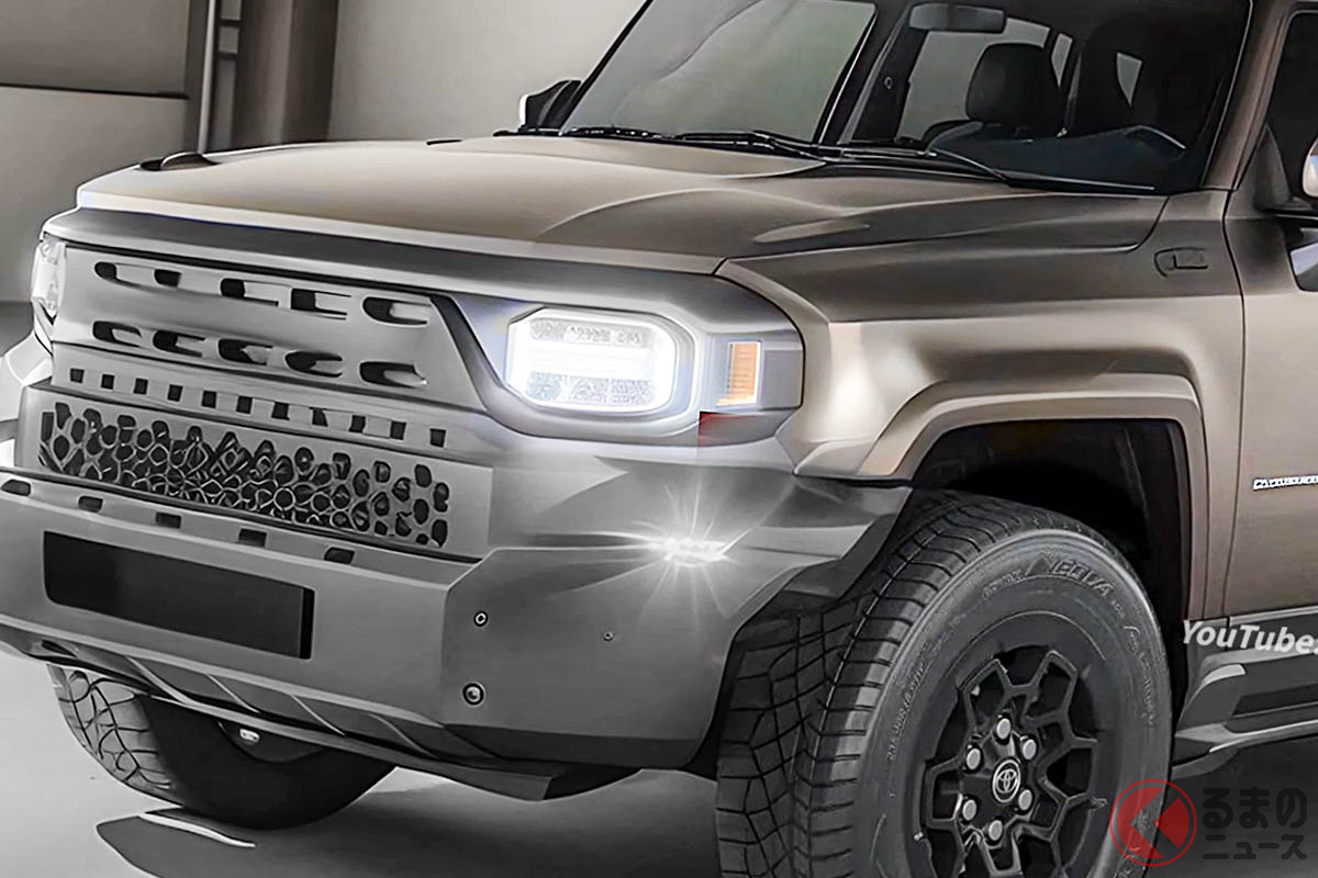 確かになくはないかも! 新型「FJクルーザー」の予想レンダリング(Photo: Digimods DESIGN)