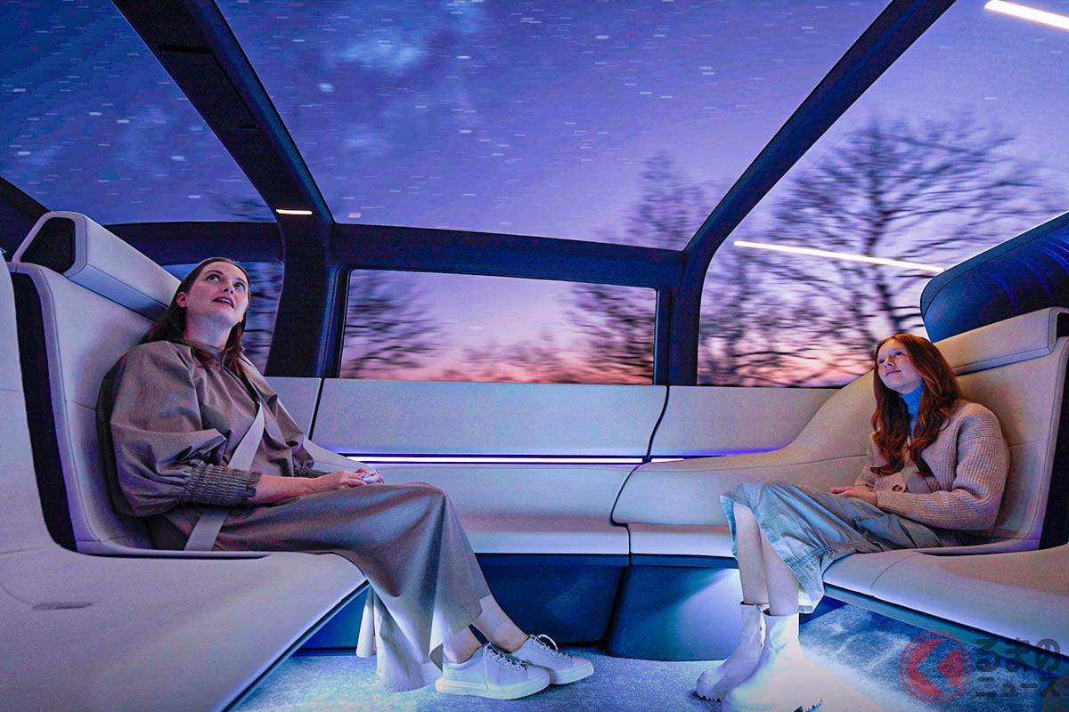 ホンダの新EVブランド「ゼロシリーズ」の「新型スペースハブ」