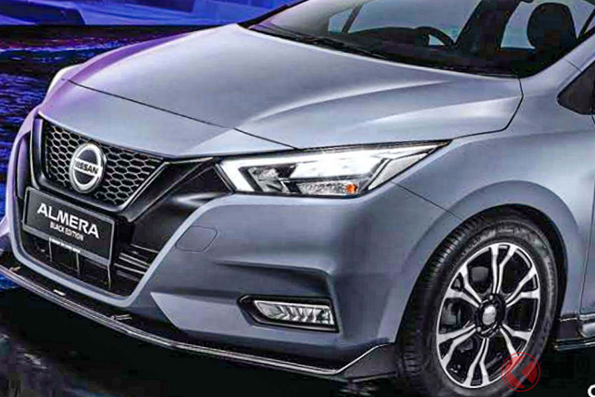 超カッコイイじゃん! 日産新型「アルメーラ”黒”エディション」
