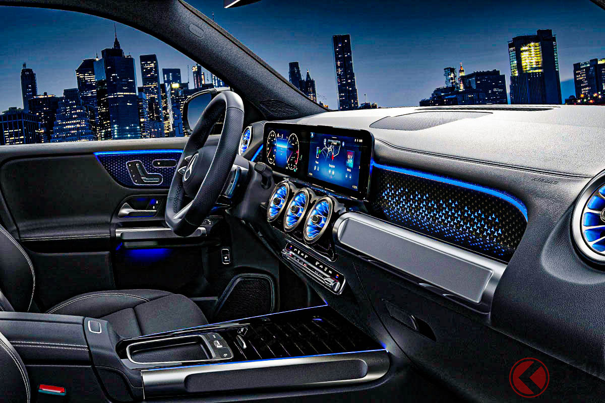 これはカッコイイ…! 新型「GLB Night Edition」