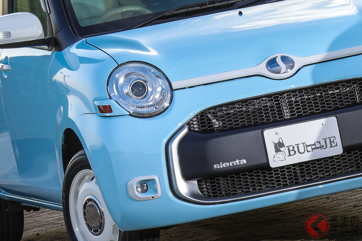 違和感なし! 最新シエンタ顔に進化したトヨタ初代シエンタ「PANIERII」