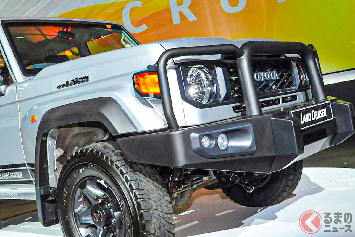 SOMIで公開された新型「ランドクルーザー70」