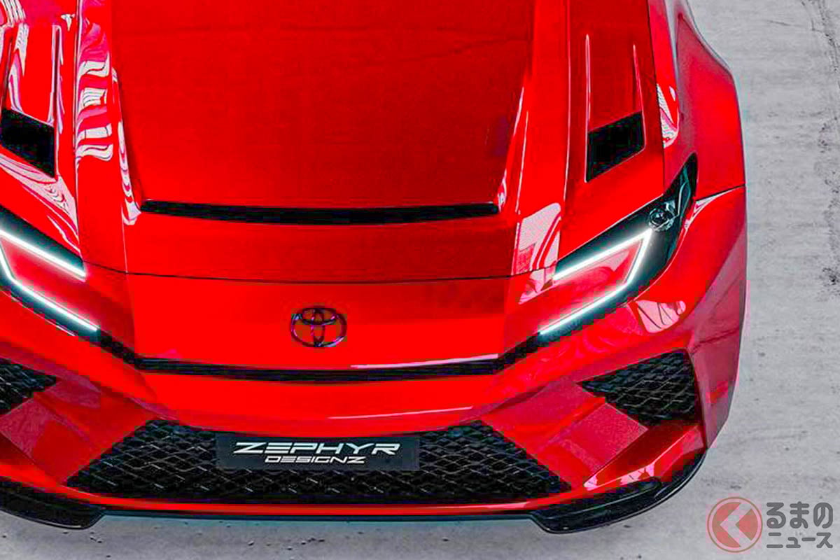 ワイドボディの迫力がスゴイ…! 新型「カムリ」のカスタムレンダリング(Photo:Zephyr Designz)