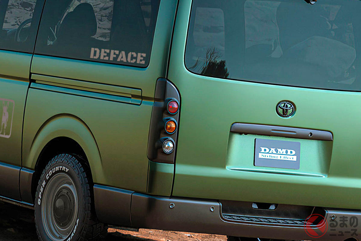ハイエースベースとは思えない! DAMD新型「DEFACE」