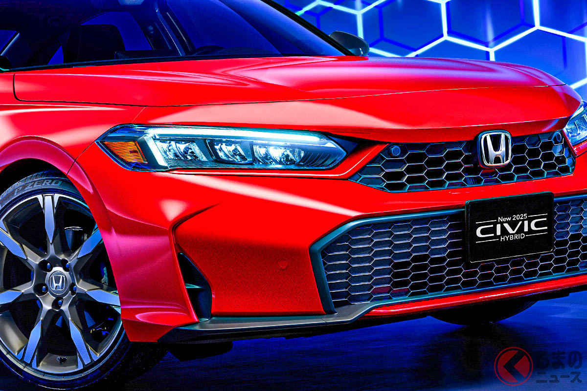 世界初公開されたホンダ新型「シビック セダン」