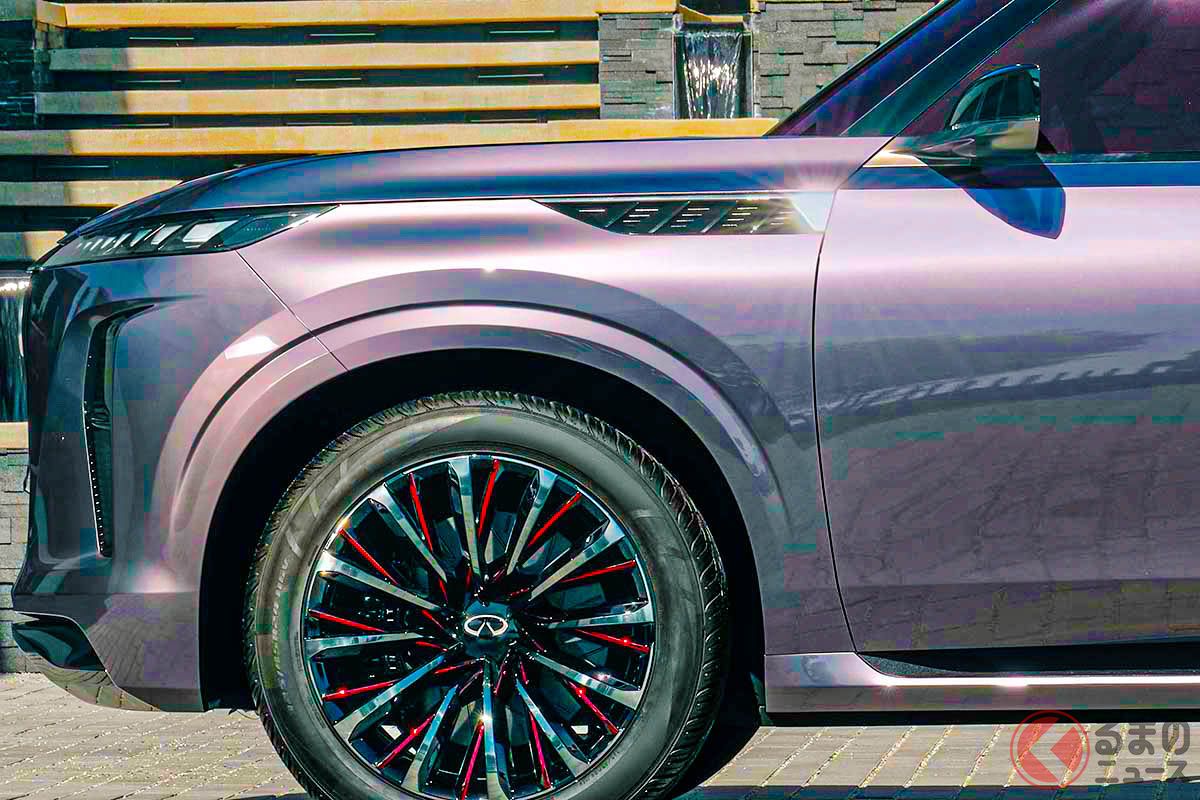 デカイ! 高級感凄い! インフィニティ新型「QX80」