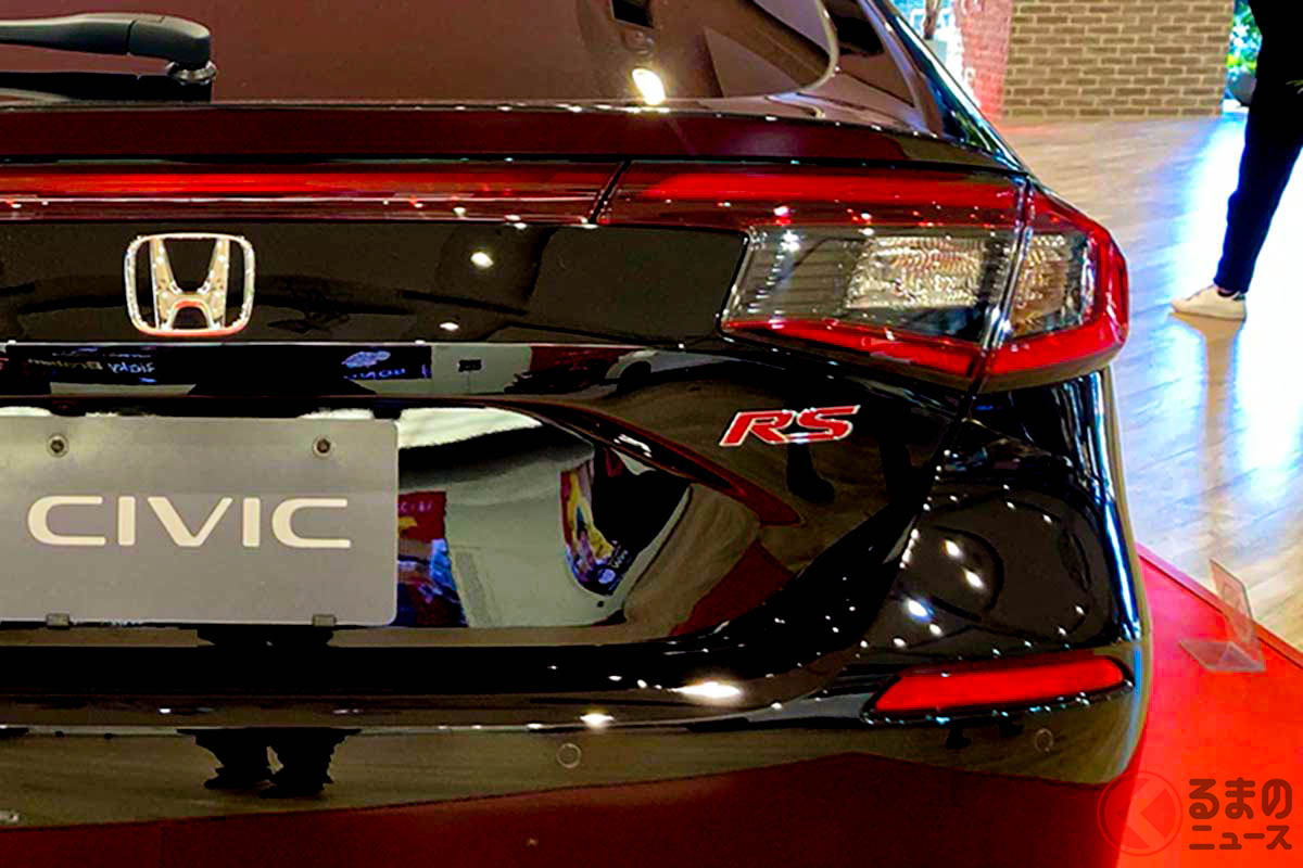 やっぱりカッコイイ! ホンダ新型「シビック RS」