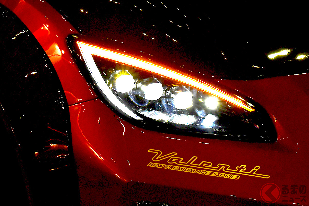 Valentiの新製品、GR86/BRZ用の「ジュエル」ヘッドランプ