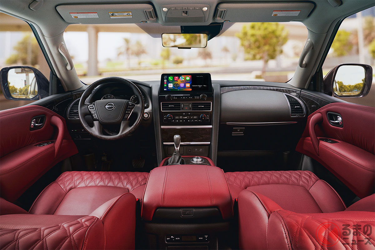 内装も「超ゴージャス!」な最新の日産「パトロール」