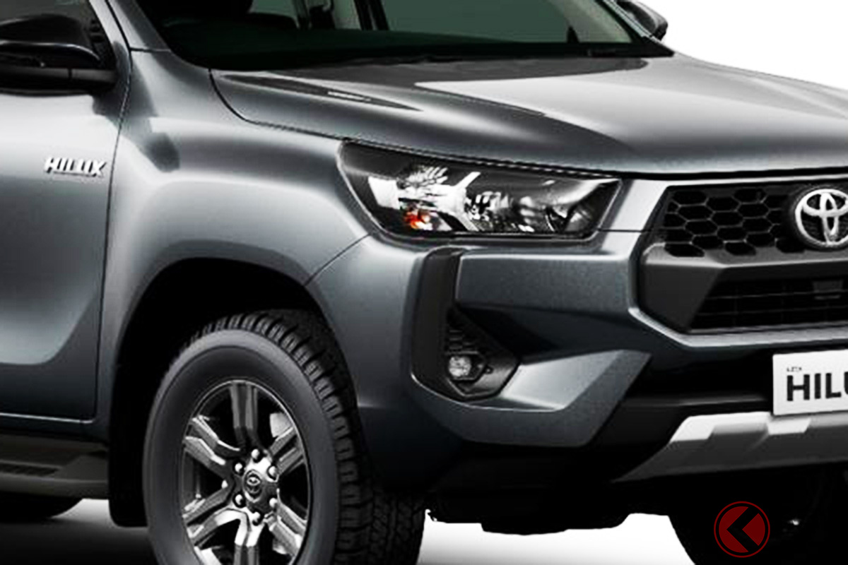 か、顔が変わった! 新型「ハイラックス」登場!