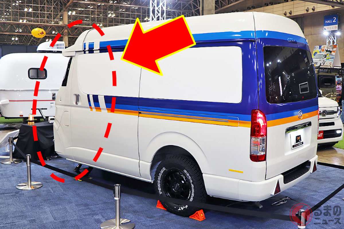 「えっ…!」前がない!? 謎の“後ろだけハイエース”「Cab2(キャブキャブ)」の正体とは?