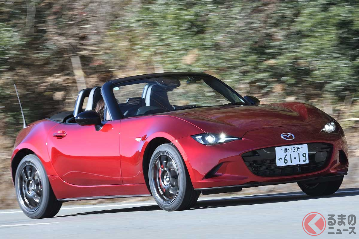 大幅改良を受けたマツダ「ロードスター」