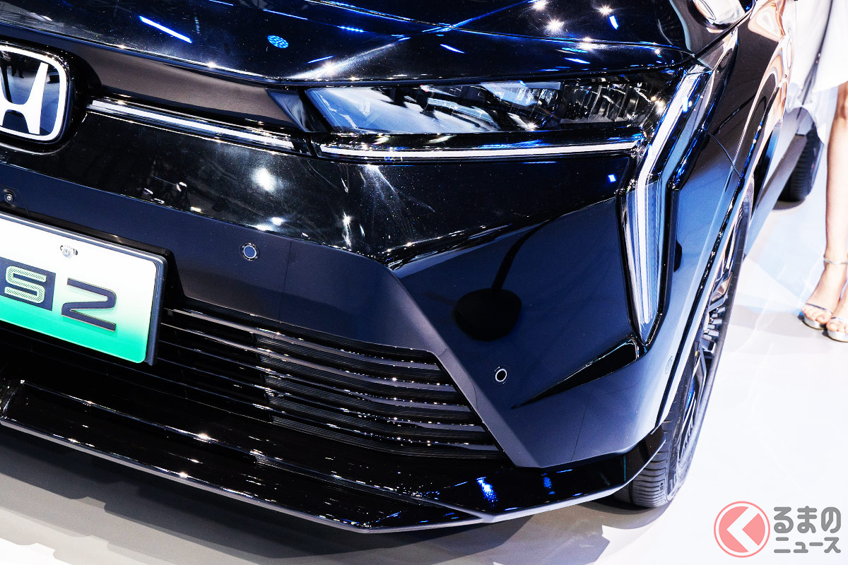 2024年登場!? ホンダ新型SUV「e:NS2」 一部スペックが判明(撮影:加藤博人/一部加工)