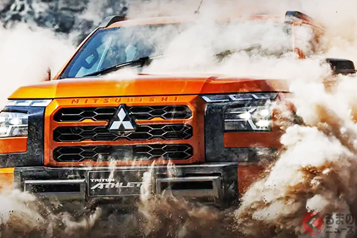 最上級「アスリート」登場! 三菱の新型ピックアップトラック「トライトン」