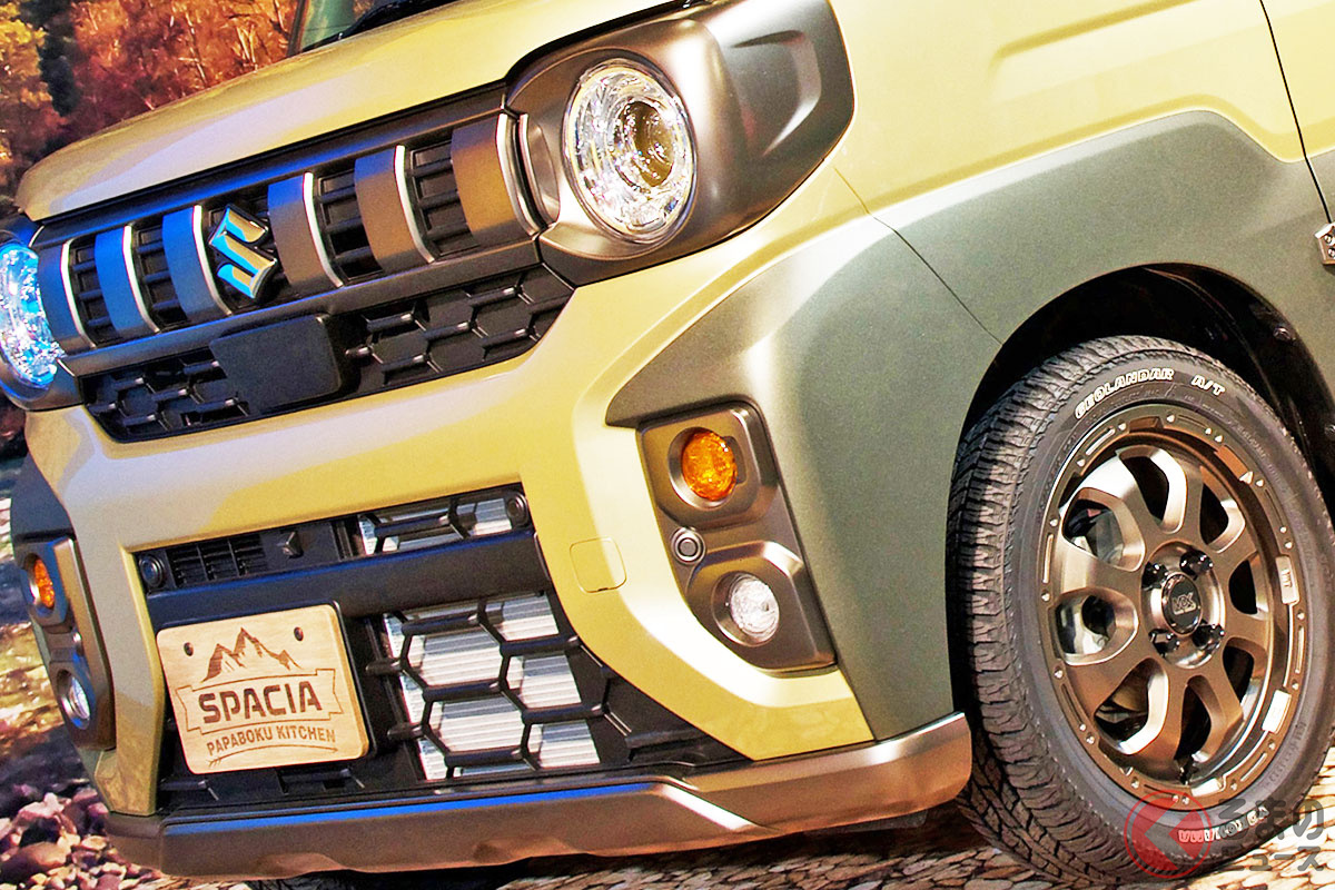 次期型「スペーシアギア」なのか!? 新型「スペーシア パパボクキッチン」