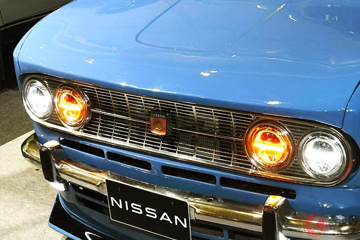 「ブルーバード」顔の謎の「コンパクトカー」正体は!?