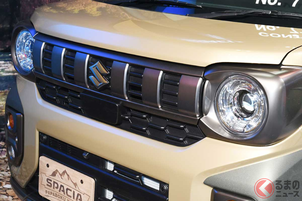 まるでジムニー!? これが新型「スペーシアギア」なのか?