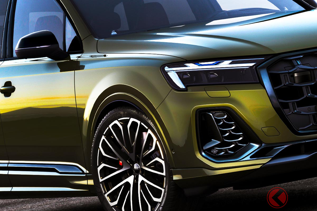 ド迫力の新型「Q7」登場!
