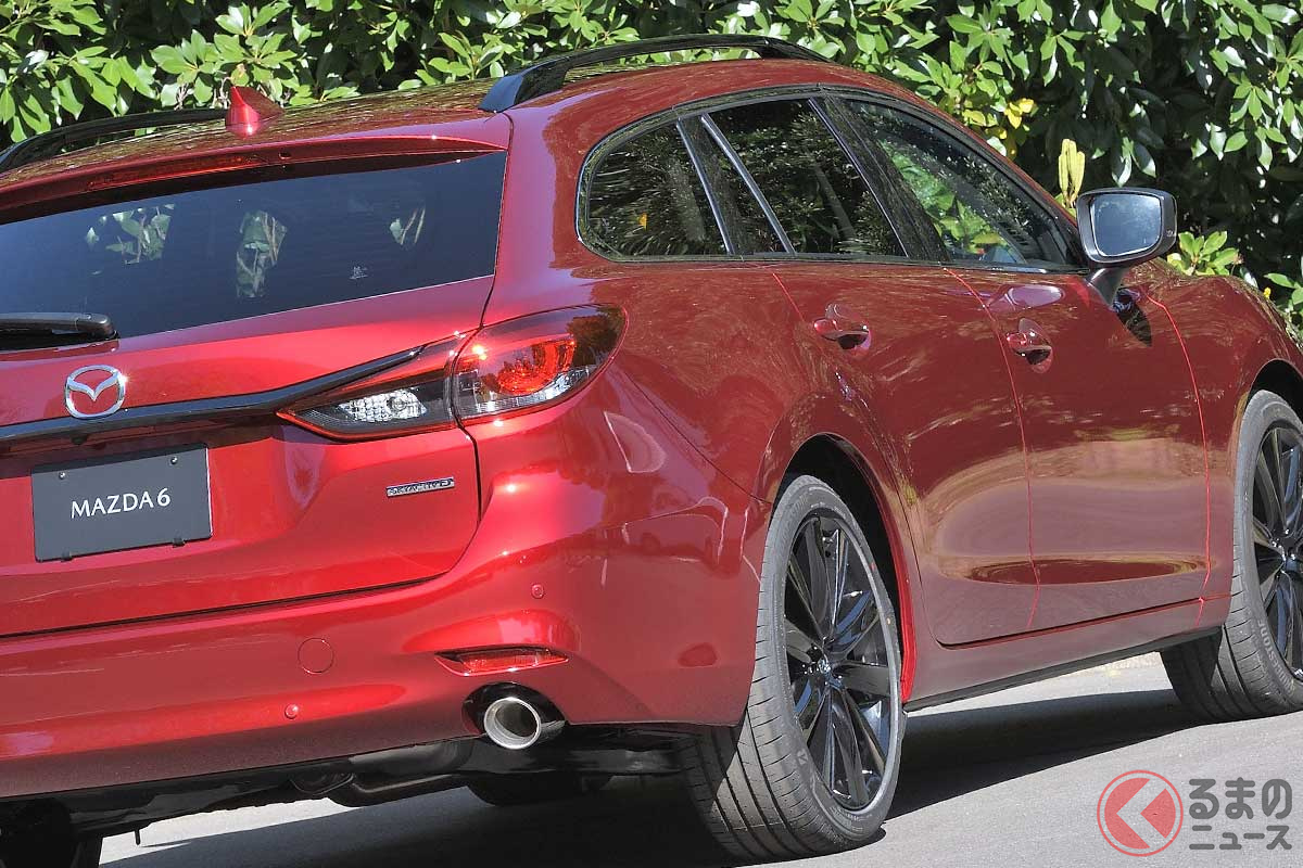 2024年4月に国内販売が終了する「マツダ6ワゴン」