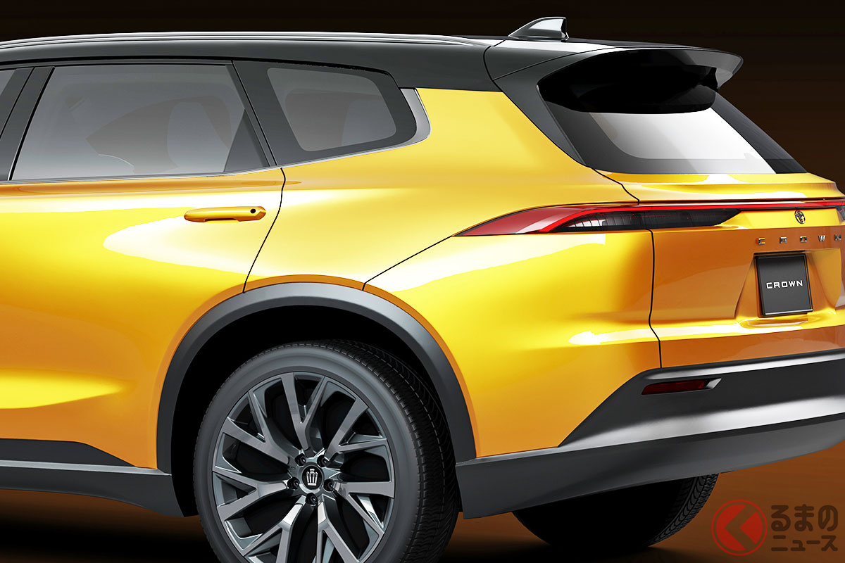 2024年春頃にも正式発売予定のトヨタ 新型「クラウンエステート」