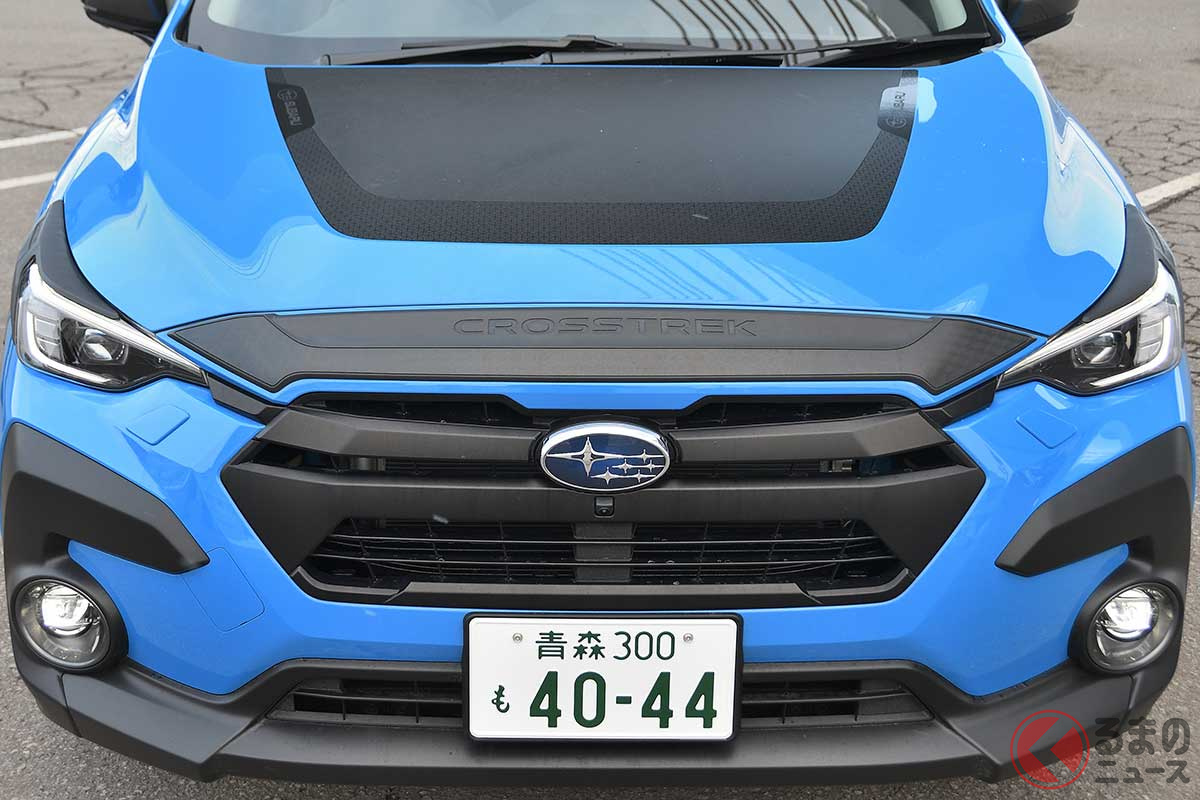 アクセサリー装着でゴツさ増したスバル新型「クロストレック」