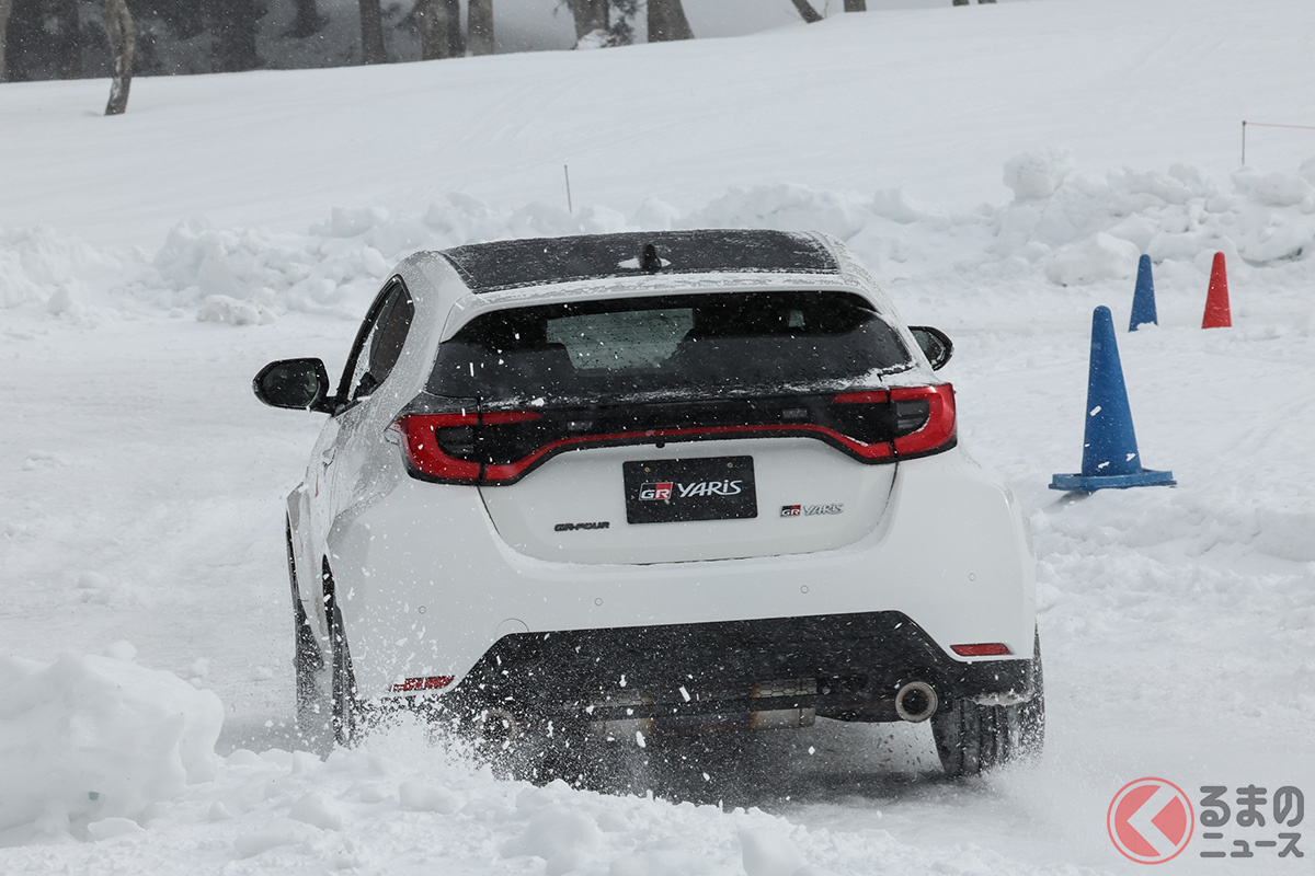 雪道でも安心して楽しめる改良版「GRヤリス(GR-FOUR&GR-DATを搭載)」