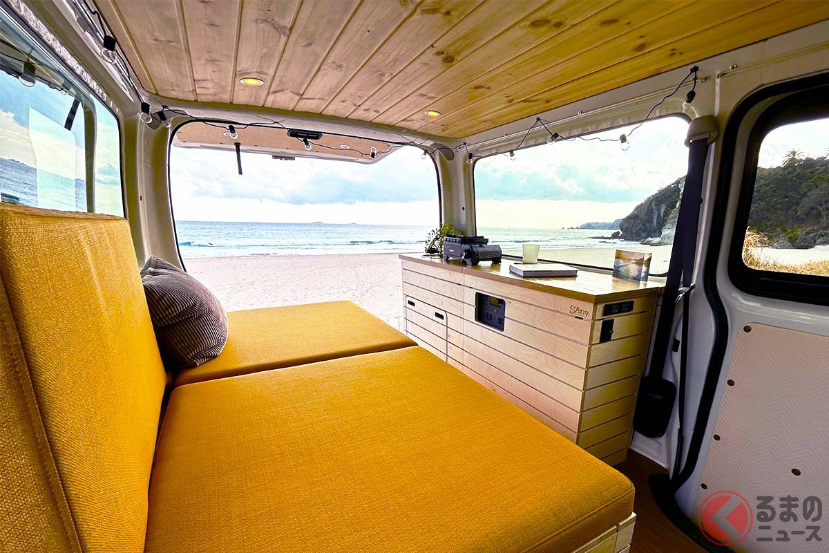 トヨタ「ハイエース」をカスタムした新型キャンピングカー登場!