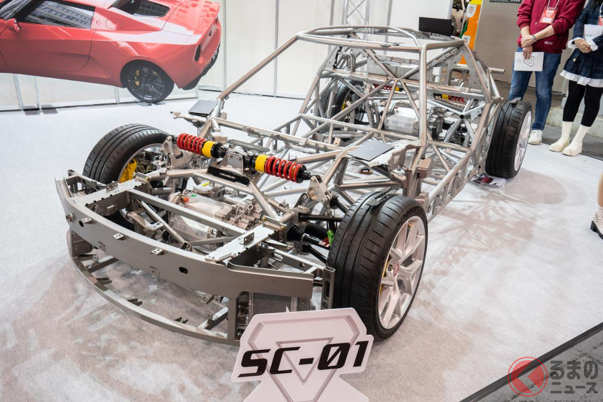 「SSC」の手がける「SC-01」は「中国初の量産型パイプフレーム車」だという