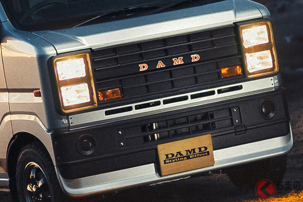 ダムドから発売されたハイゼット用の新型ボディキット「DAMD HIJET FUZZ(ダムド ハイゼット ファズ)」