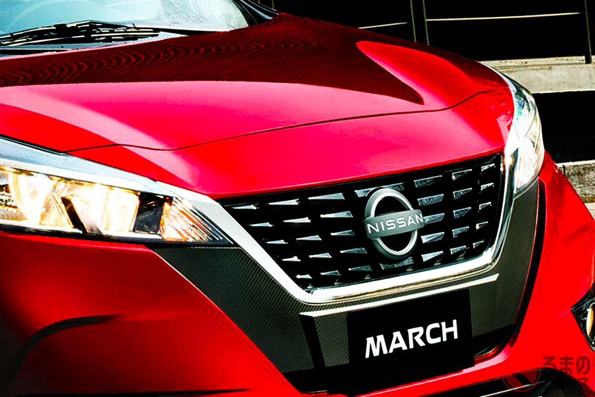 新しい日産「マーチ」はイケメンに!