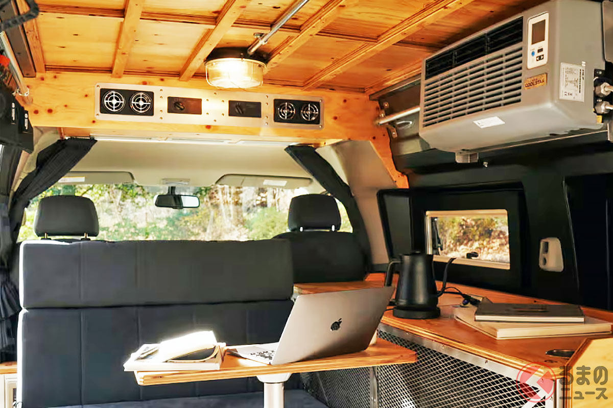 ウッド内装が激シブ! ゴードンミラーモータースの新型キャンピングカー「GMLVAN V-01」