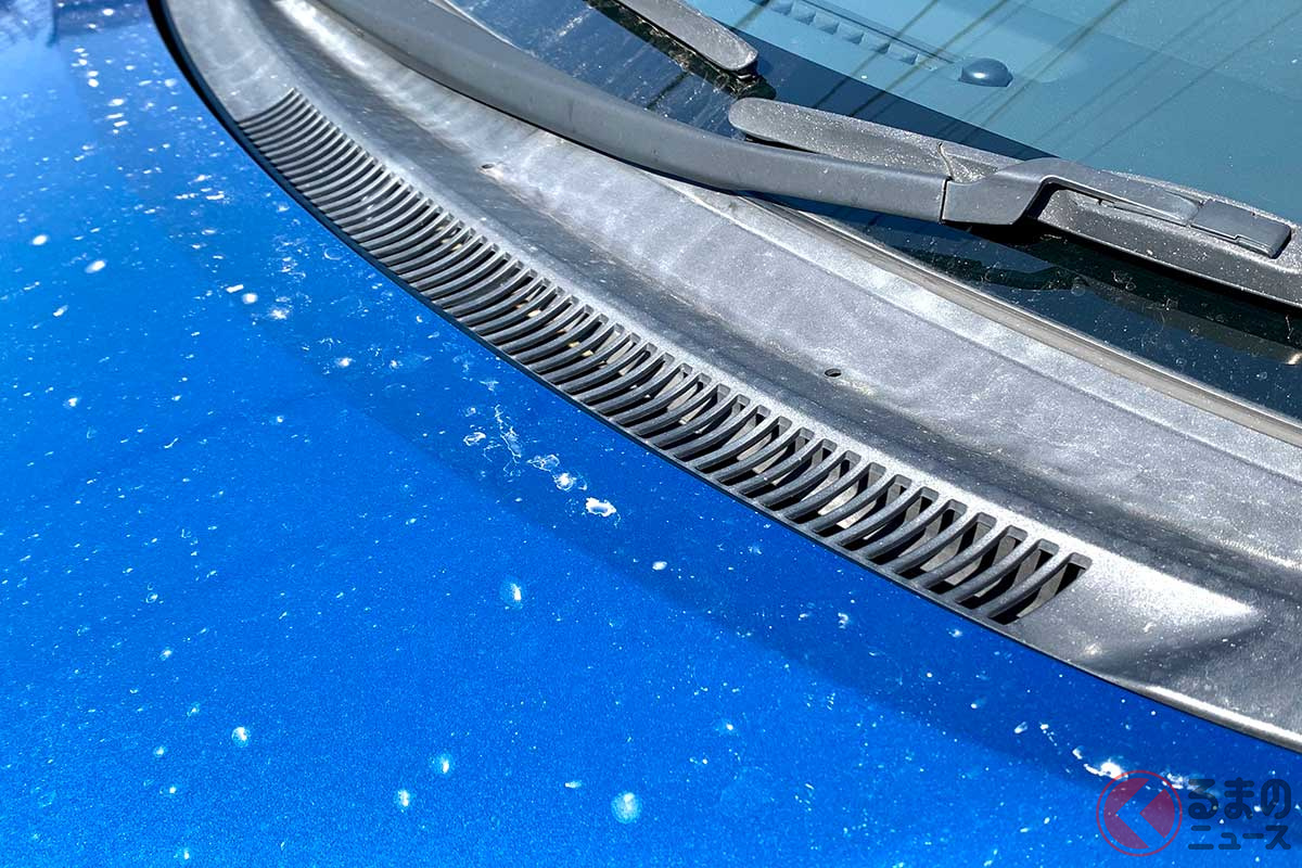 クルマにとっても花粉は大敵