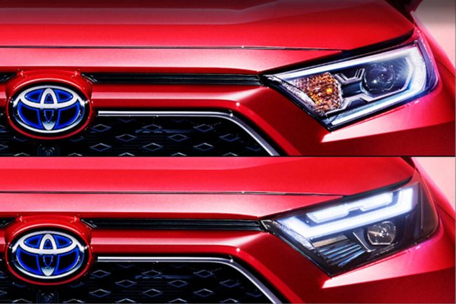 トヨタ初!? 「RAV4」の迫力顔が進化！ 目元スッキリにイメチェン出来る
