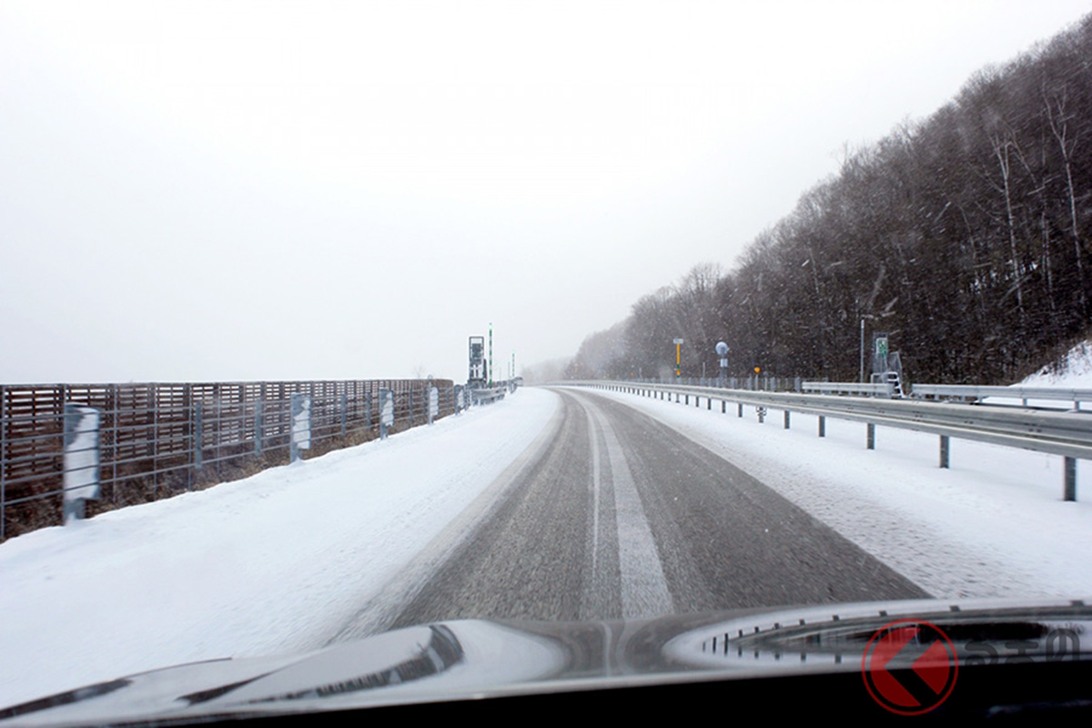 雪道・アイスバーンではとにかく「急」のつく運転は厳禁！