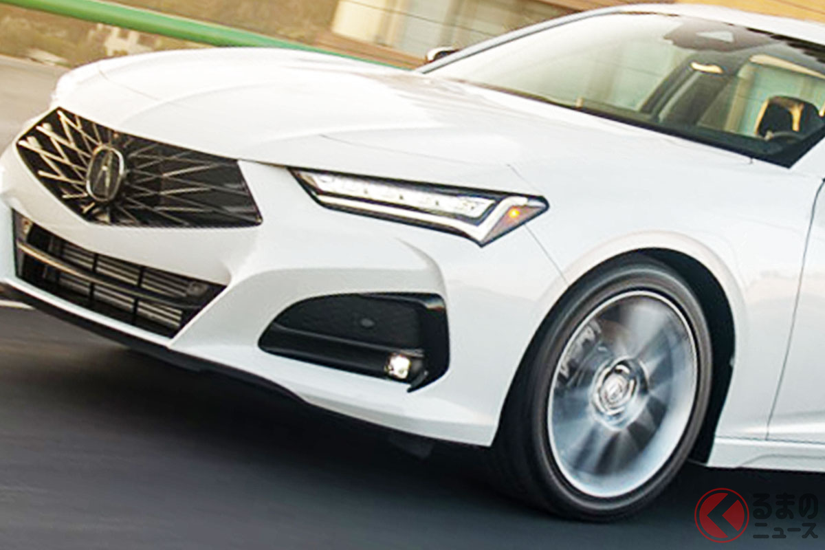 斬新グリルがカッコいい! アキュラ 新型「TLX」2024年モデル