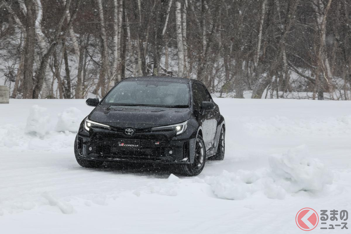 「GRカローラ」での雪道はどう?