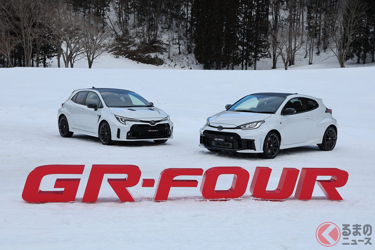 雪道の4WDは楽しい? GRヤリスとGRカローラで体感!