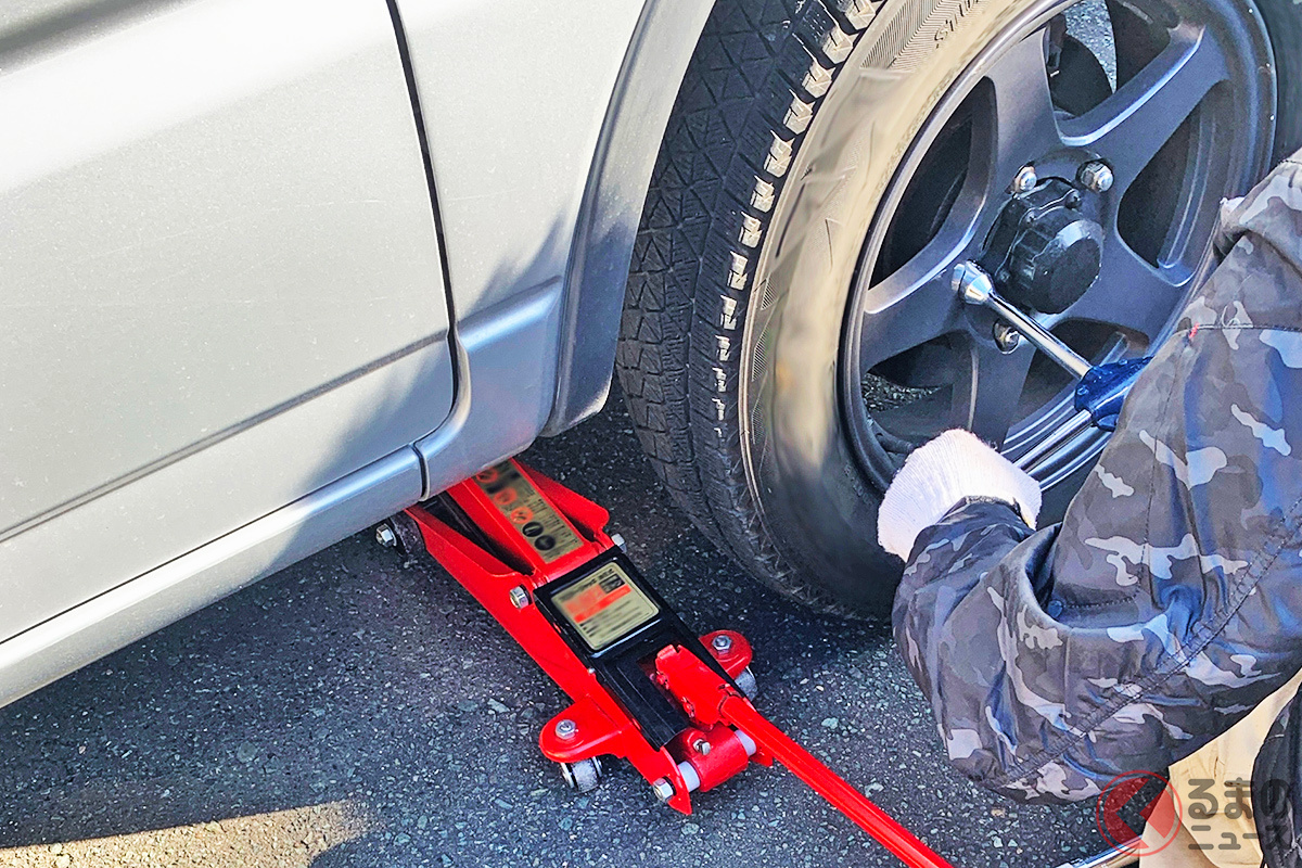 DIYでの「タイヤ交換」 作業の注意点は